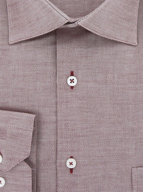 Chemise homme grande taille tissu texturé coupe droite TONOROSSO Doublissimo Rouge , 51,52 5XL - Kiabi