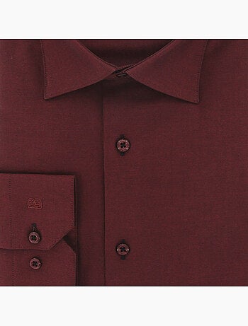Chemise homme grande taille tissu uni coupe droite FILOPPO Doublissimo