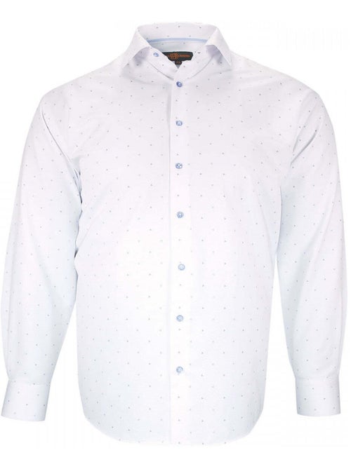 Chemise homme grande taille tissus à motifs coupe droite FURTIVO Doublissimo - Kiabi Chemise homme grande taille tissus à motifs coupe droite FURTIVO Doublissimo - Kiabi