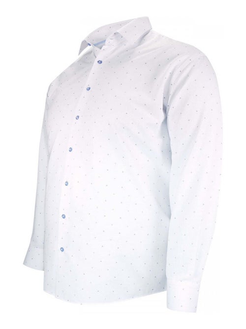 Chemise homme grande taille tissus à motifs coupe droite FURTIVO Doublissimo - Kiabi Chemise homme grande taille tissus à motifs coupe droite FURTIVO Doublissimo - Kiabi