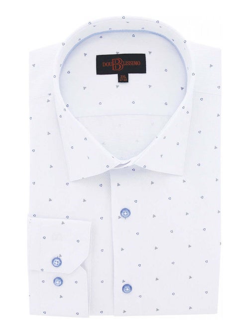Chemise homme grande taille tissus à motifs coupe droite FURTIVO Doublissimo - Kiabi Chemise homme grande taille tissus à motifs coupe droite FURTIVO Doublissimo - Kiabi