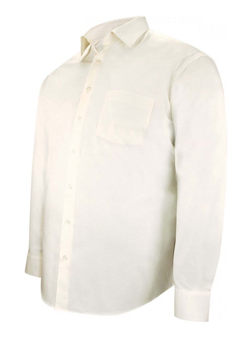 Chemise homme grande taille tissus armuré coupe droite DUOMO Doublissimo - Kiabi Chemise homme grande taille tissus armuré coupe droite DUOMO Doublissimo - Kiabi