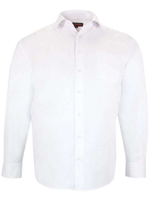 Chemise homme grande taille tissus premium armuré coupe droite BASTINI Doublissimo - Kiabi Chemise homme grande taille tissus premium armuré coupe droite BASTINI Doublissimo - Kiabi
