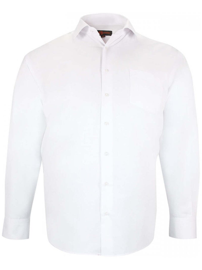 Chemise homme grande taille tissus premium armuré coupe droite BASTINI Doublissimo Noir , 53,54 6XL Noir - Kiabi