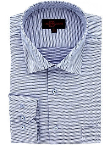 Chemise homme grande taille tissus premium armuré coupe droite DELLE Doublissimo