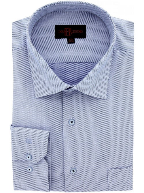 Chemise homme grande taille tissus premium armuré coupe droite DELLE Doublissimo - Kiabi Chemise homme grande taille tissus premium armuré coupe droite DELLE Doublissimo - Kiabi