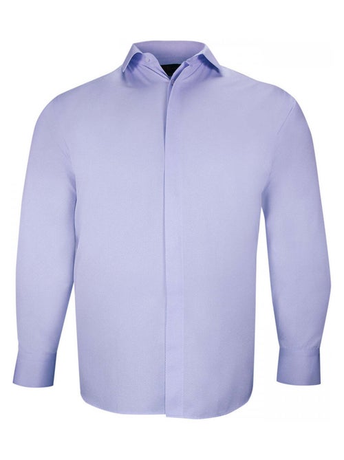 Chemise homme grande taille tissus premium armuré coupe droite ELGANZO Doublissimo - Kiabi Chemise homme grande taille tissus premium armuré coupe droite ELGANZO Doublissimo - Kiabi