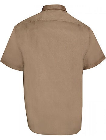 Chemise homme grande taille unie coupe droite BASIC Doublissimo