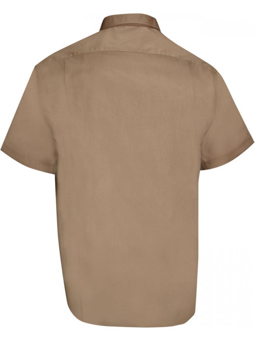 Chemise homme grande taille unie coupe droite BASIC Doublissimo - Kiabi Chemise homme grande taille unie coupe droite BASIC Doublissimo - Kiabi