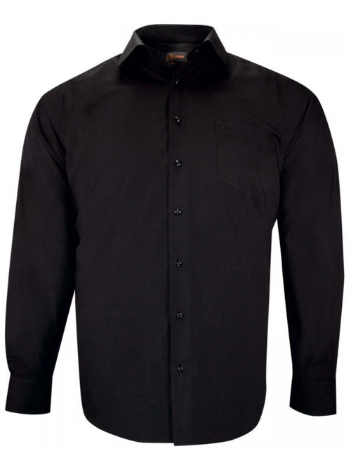 Chemise homme grande taille unie coupe droite LISIO Doublissimo Blanc , Blanc , 45,46 2XL - Kiabi