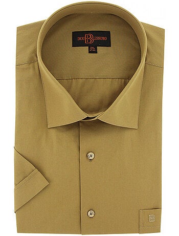 Chemise homme grande taille unie coupe droite PRIMINO Doublissimo