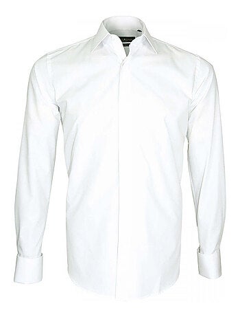 Chemise homme habillé coupe cintrée PREMIUM Emporio balzani Blanc , 40