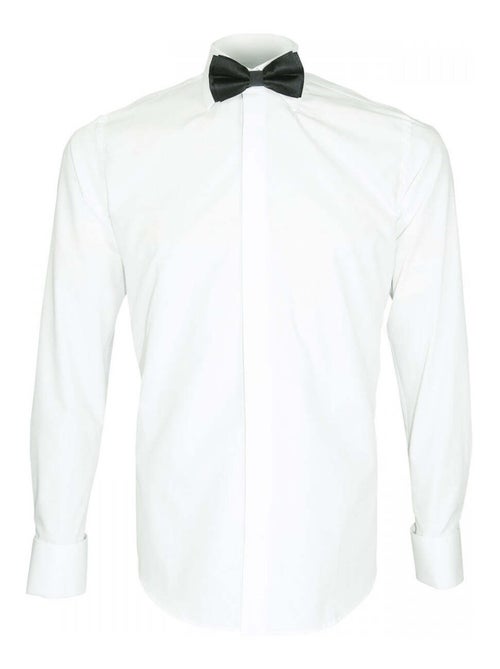 Chemise homme habillé coupe cintrée PREMIUM Emporio balzani Blanc , 40 - Kiabi