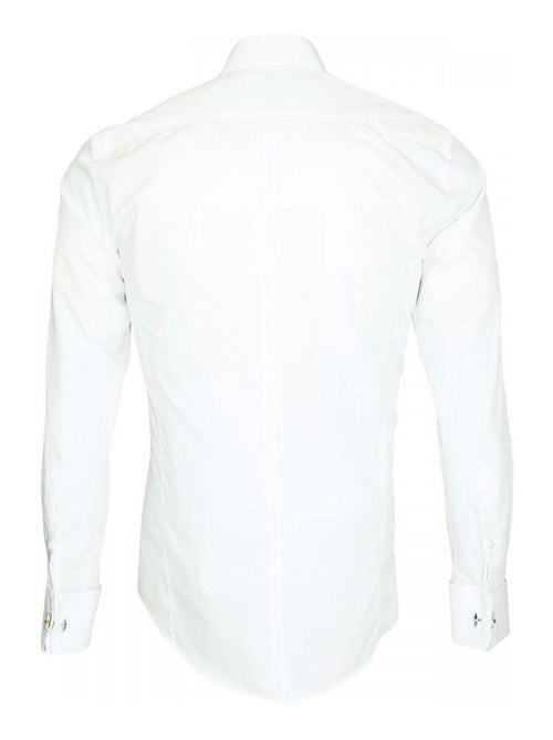 Chemise homme habillé coupe cintrée PREMIUM Emporio balzani Blanc , 40 - Kiabi