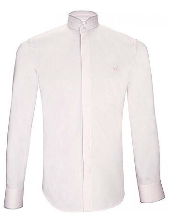 Chemise homme habillée coupe cintrée BREAFTER Andrew Mac Allister Blanc , Blanc , 41