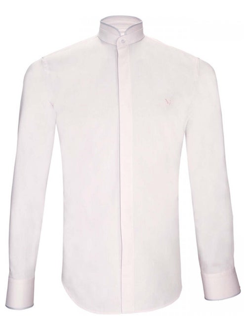 Chemise homme habillée coupe cintrée BREAFTER Andrew Mac Allister Blanc , 42 - Kiabi