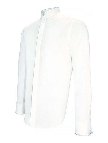 Chemise homme habillée coupe cintrée BREAFTER Andrew Mac Allister Blanc , Blanc , 41