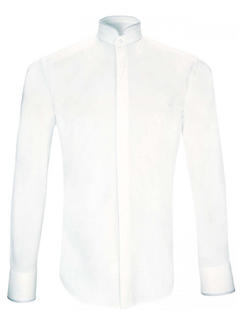 Chemise homme habillée coupe cintrée BREAFTER Andrew Mac Allister Blanc , Blanc , 41 - Kiabi