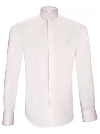Chemise homme habillée coupe cintrée BREAFTER Andrew Mac Allister Rose , 39