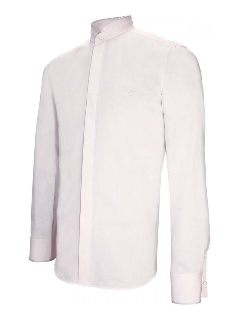 Chemise homme habillée coupe cintrée BREAFTER Andrew Mac Allister Rose - Kiabi
