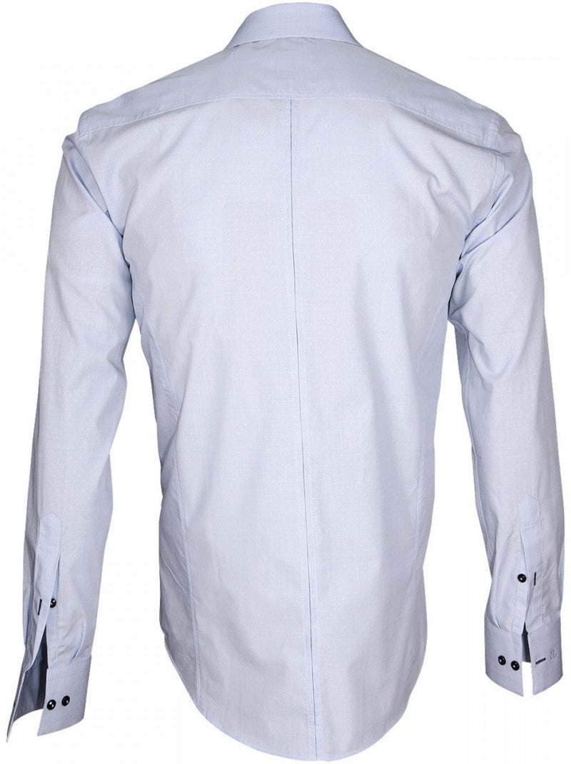 Chemise homme haut de gamme coupe cintrée BIAGI Emporio balzani Bleu - Kiabi
