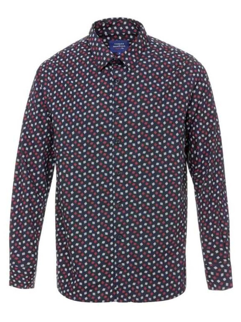 Chemise Homme imprimé Bleu - Kiabi