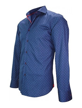 Chemise homme imprimée coupe cintrée GLASGOW Andrew Mac Allister