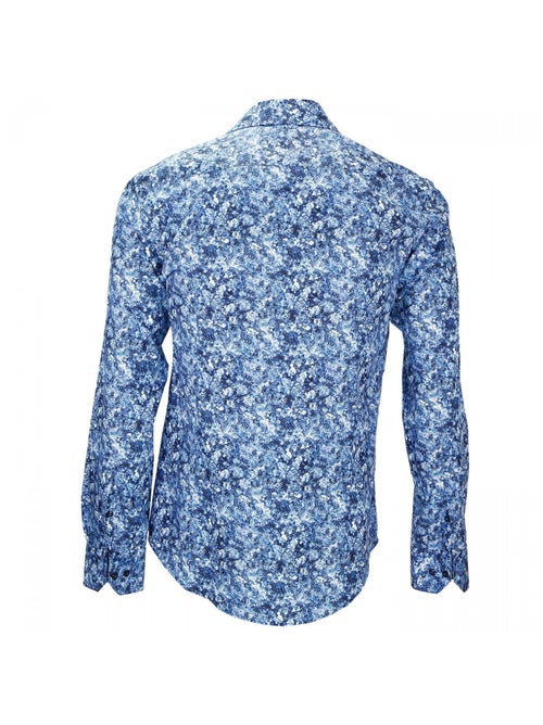 Chemise homme imprimée coupe cintrée LECCE Emporio balzani Blanc , 41 - Kiabi