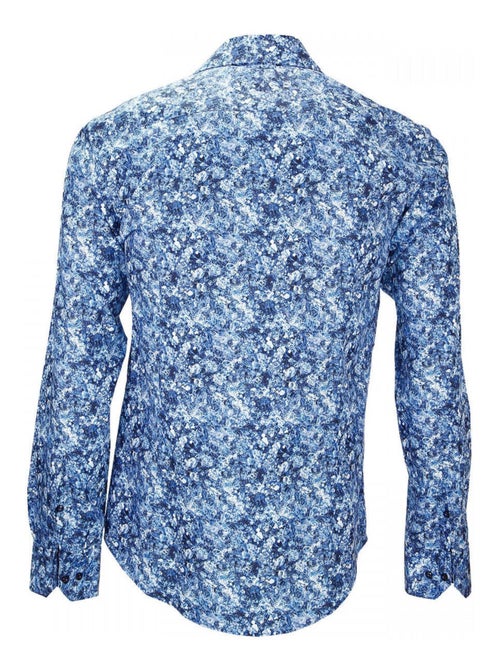 Chemise homme imprimée coupe cintrée LECCE Emporio balzani Blanc , 41 - Kiabi