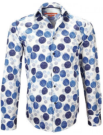 Chemise homme imprimée coupe cintrée PAXTON Andrew Mac Allister