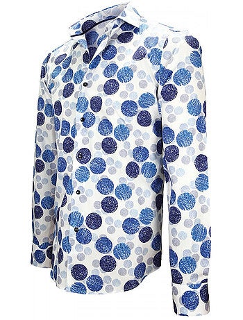 Chemise homme imprimée coupe cintrée PAXTON Andrew Mac Allister