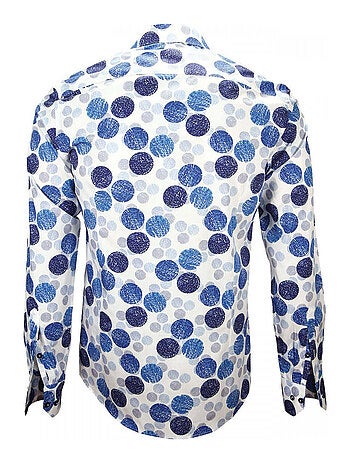 Chemise homme imprimée coupe cintrée PAXTON Andrew Mac Allister