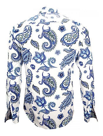 Chemise homme imprimée coupe cintrée PAYSLEY Andrew Mac Allister