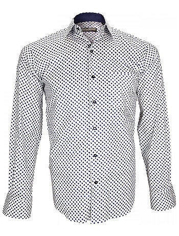 Chemise homme imprimée coupe droite LUIGI Emporio balzani