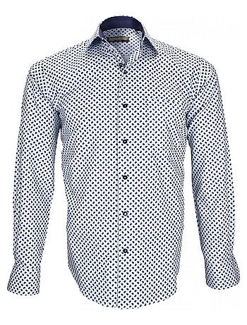 Chemise homme imprimée coupe droite LUIGI Emporio balzani