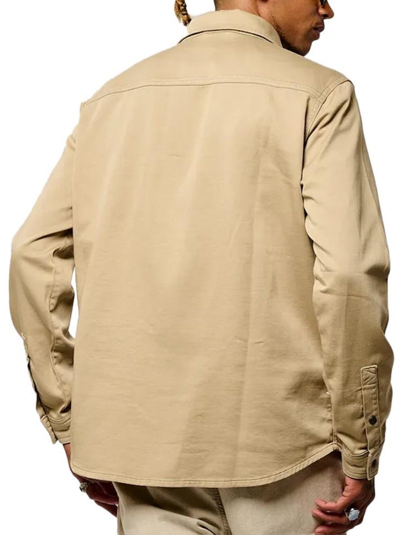 Chemise homme kaporal Beige - Kiabi