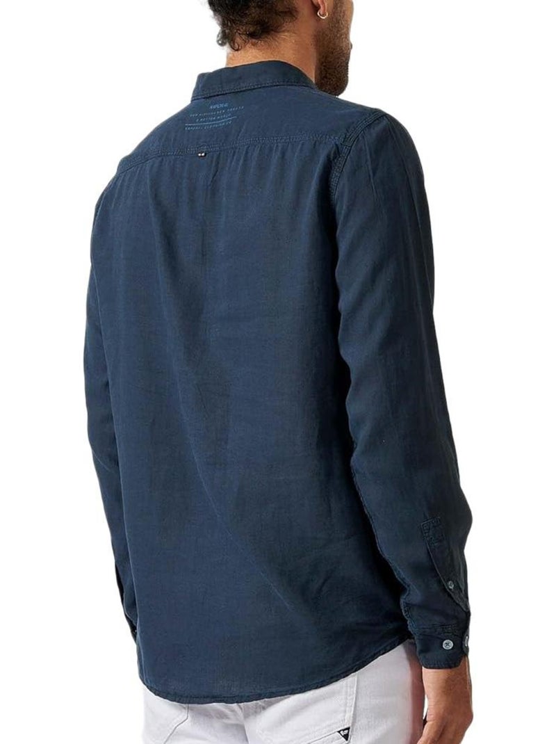 Chemise homme kaporal Bleu marine - Kiabi