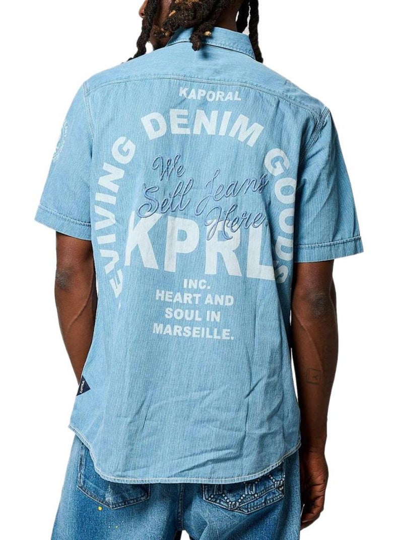 Chemise Homme Kaporal Bleu - Kiabi