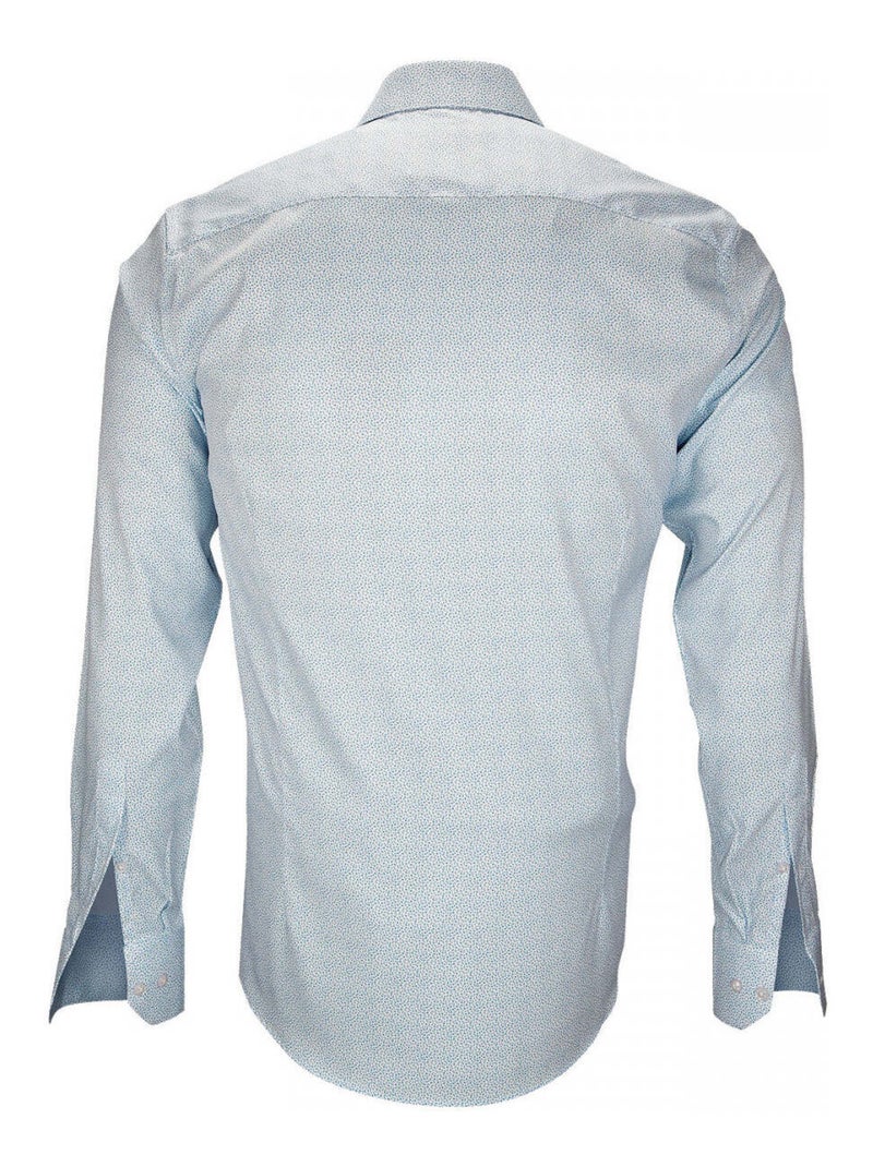 Chemise homme liberty coupe cintrée AGRIGENTE Emporio balzani Bleu , 45 Bleu - Kiabi