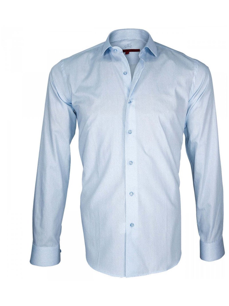 Chemise homme liberty coupe cintrée EVERTON Andrew Mac Allister Blanc , 44 Blanc - Kiabi