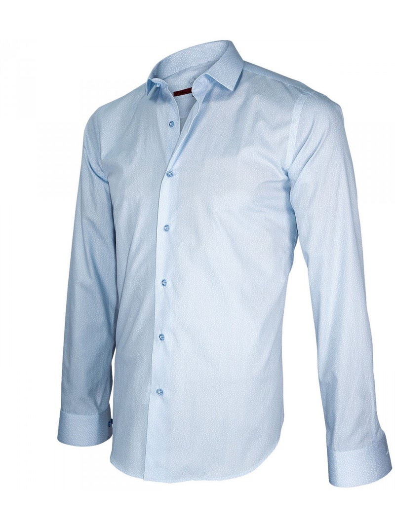 Chemise homme liberty coupe cintrée EVERTON Andrew Mac Allister Blanc - Kiabi