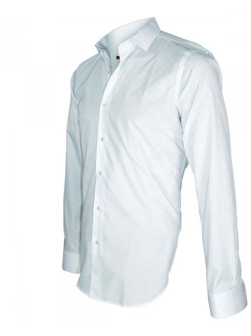 Chemise homme liberty coupe cintrée EVERTON Andrew Mac Allister Bleu , 45 - Kiabi