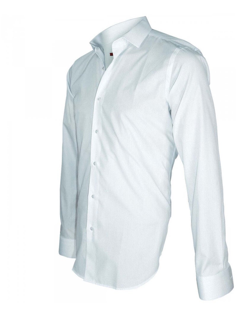Chemise homme liberty coupe cintrée EVERTON Andrew Mac Allister Bleu , 45 Bleu - Kiabi
