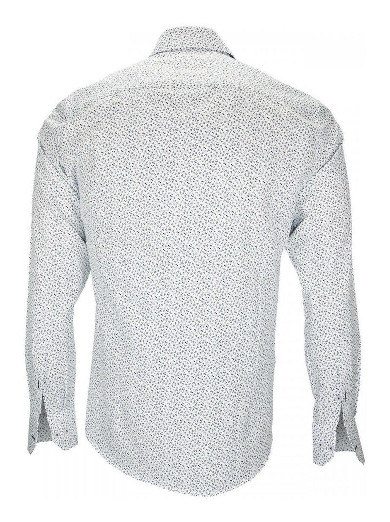 Chemise homme liberty coupe cintrée SANGIOVESE Emporio balzani Bordeaux , 43 Bordeaux - Kiabi