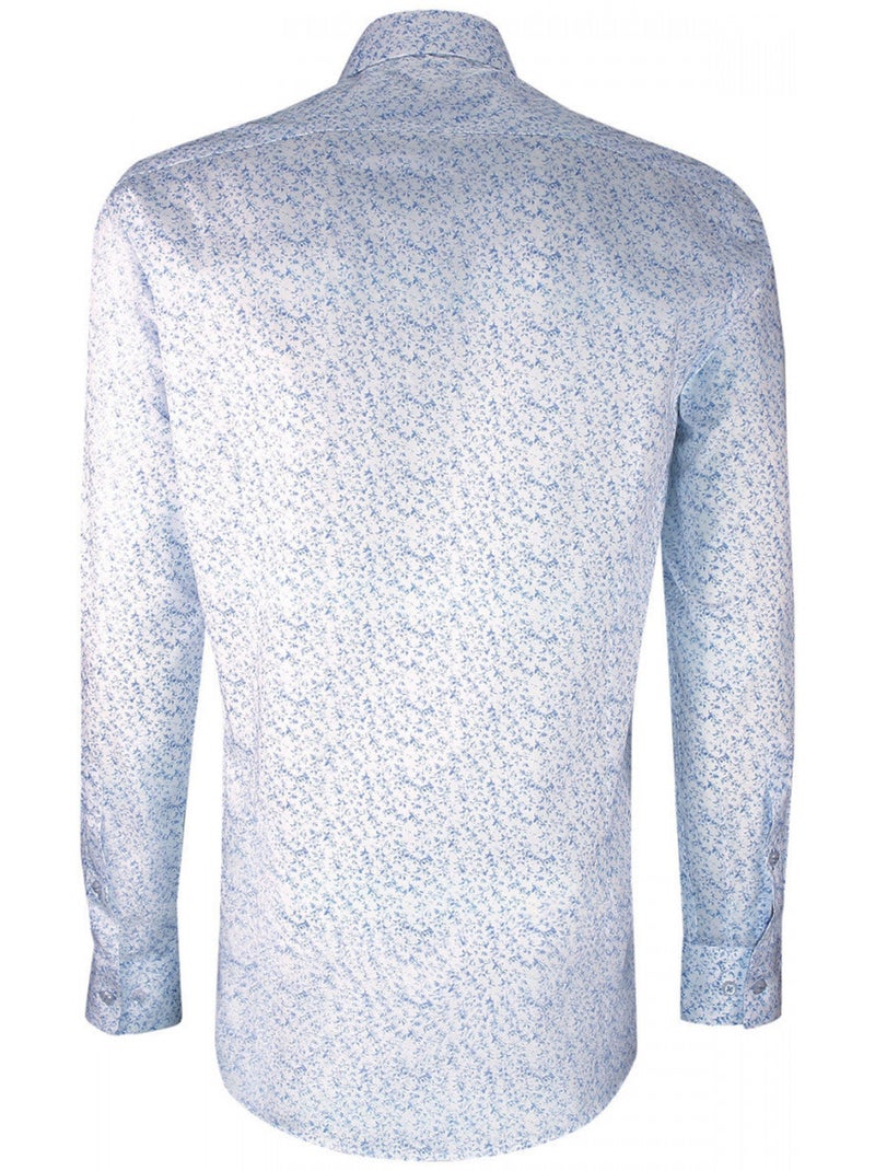 Chemise homme liberty gorge cachée mode coupe cintrée DYLAN Andrew Mac Allister Blanc , 39 Blanc - Kiabi
