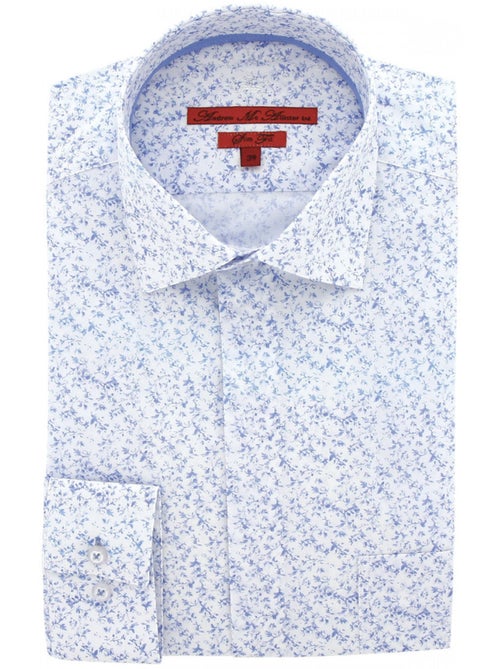 Chemise homme liberty gorge cachée mode coupe cintrée DYLAN Andrew Mac Allister - Kiabi Chemise homme liberty gorge cachée mode coupe cintrée DYLAN Andrew Mac Allister - Kiabi