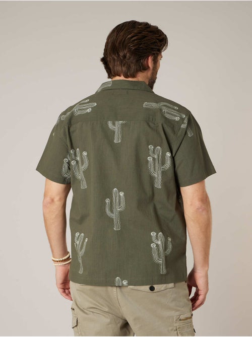 Chemise homme manches courtes 100% coton 'Deeluxe' - Kiabi