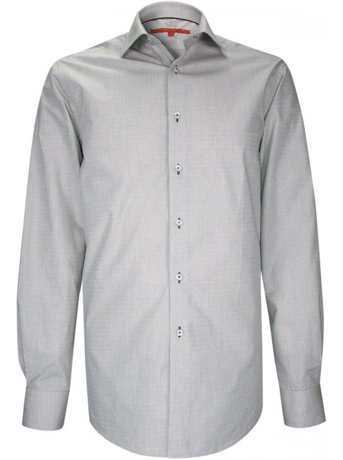 Chemise homme micro-motifs brodés coupe droite GREYTERN Andrew Mac Allister - Kiabi Chemise homme micro-motifs brodés coupe droite GREYTERN Andrew Mac Allister - Kiabi