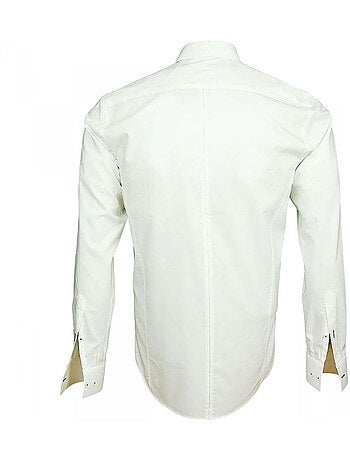 Chemise homme mini col anglais coupe cintrée HARRY Andrew Mac Allister Rose , 45