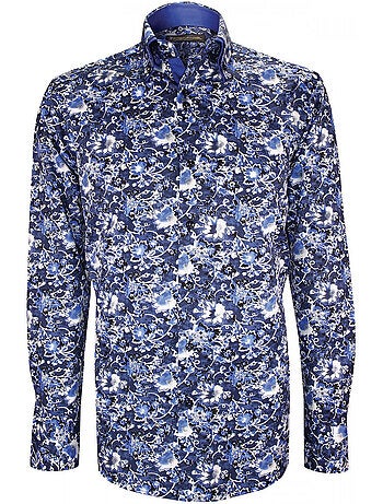 Chemise homme mode à coudières coupe cintrée UGO Emporio balzani